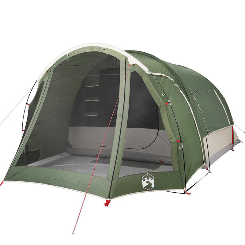 Tente familiale 6 personnes Vidaxl imperméable, Vert