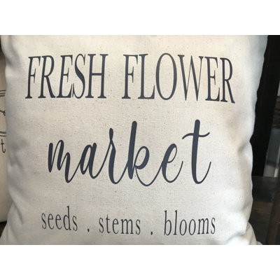Lia Cotton Throw Pillow Cover