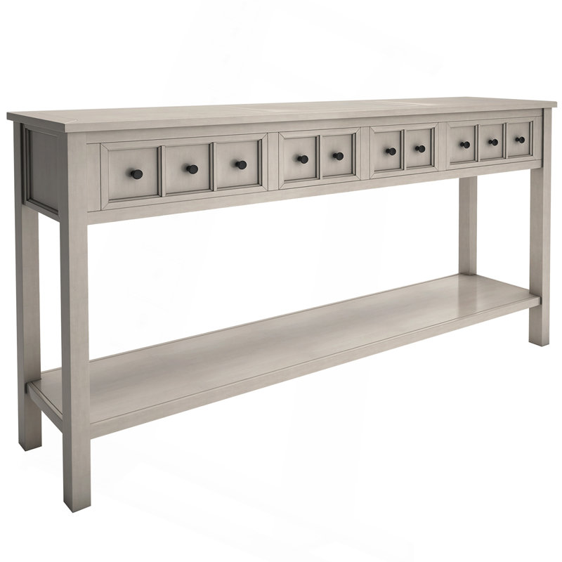 Console Rustic, Gris délavé