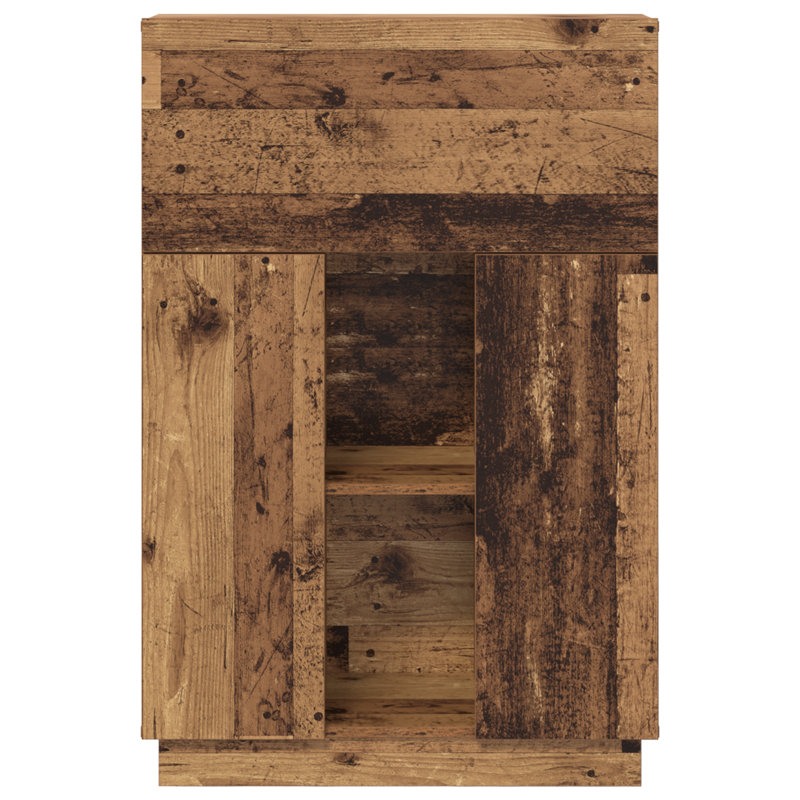 Writing Desk Engineered Wood Large, Old WoodOld Wood