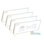 4 Pack 2x4 LED Panel Light for NUWATT Recessed Ceiling Light, 50W, 5500LM Super Bright, 0-10V Dimmable & Backlit, Flicker-Free Office Lighting, 120V-277V, ETL Listed