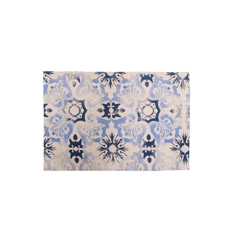 Ensemble de napperons en coton 6 pièces Madelia