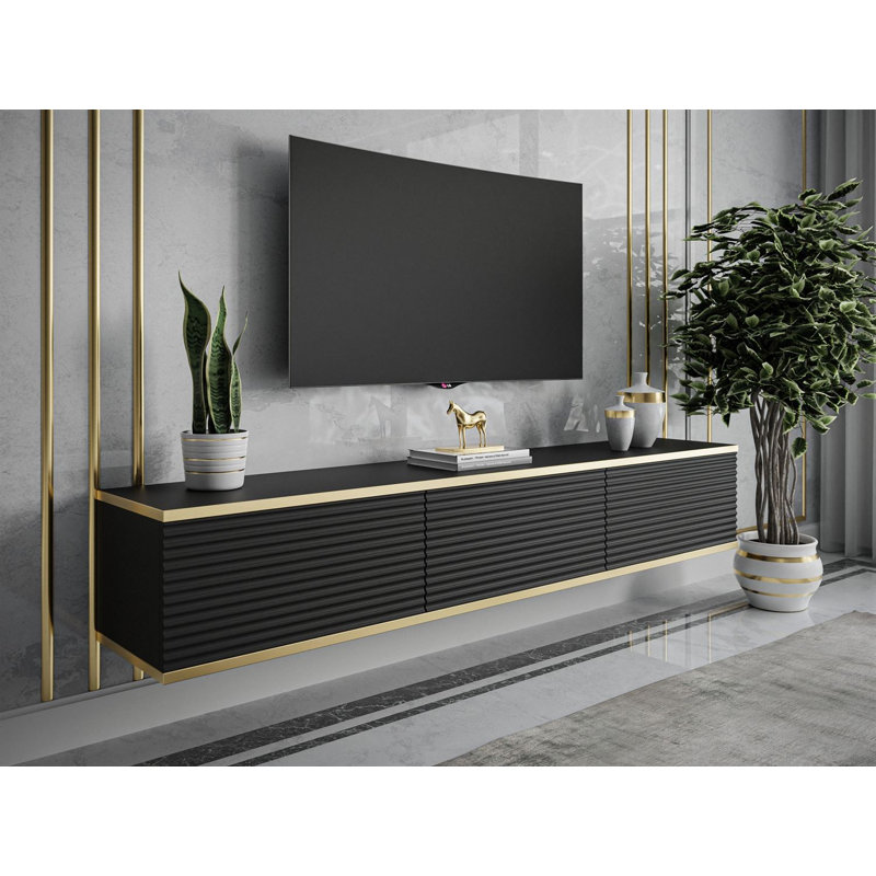 Almera TV stand , Black