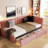 Barfleur Upholstered Daybed with 2 Storage Drawers-358799618-358799616