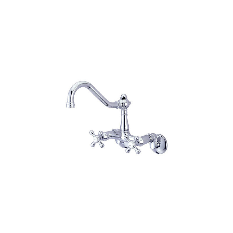 Bridge Faucet, Polished Chrome