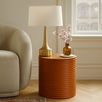 Table de bout en béton intérieur / extérieur Nobi