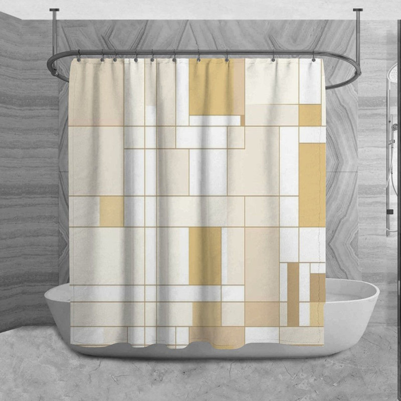Rideau de douche Lainah, H 93 po x l 70 po