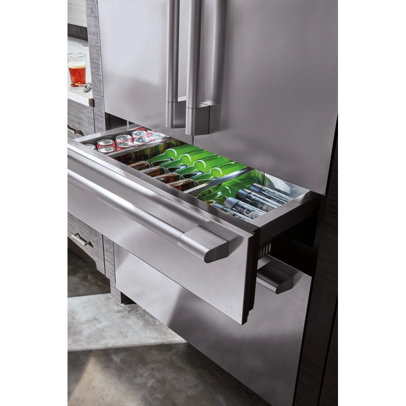 36" Integrated French Door Refrigerator