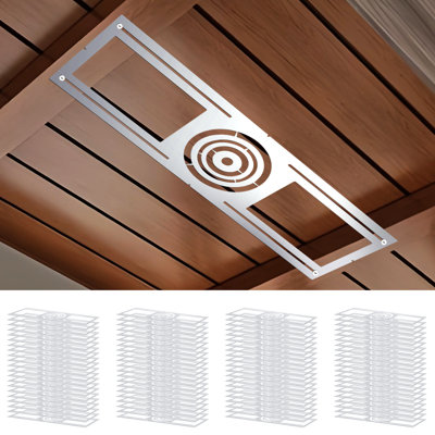 72 Pack New Construction Mounting Plate For 3/4/6 Inch Led Downlight