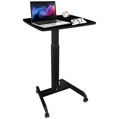 Height Adjustable Rolling Laptop Desk