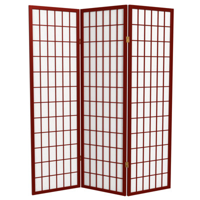 Alex 58.75" Tall Folding Room Divider