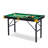 4-Foot Folding Pool Table, Portable And Beginner Friendly, Green, For Game Room