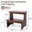 Tabouret à deux marches en bambou-1745391959