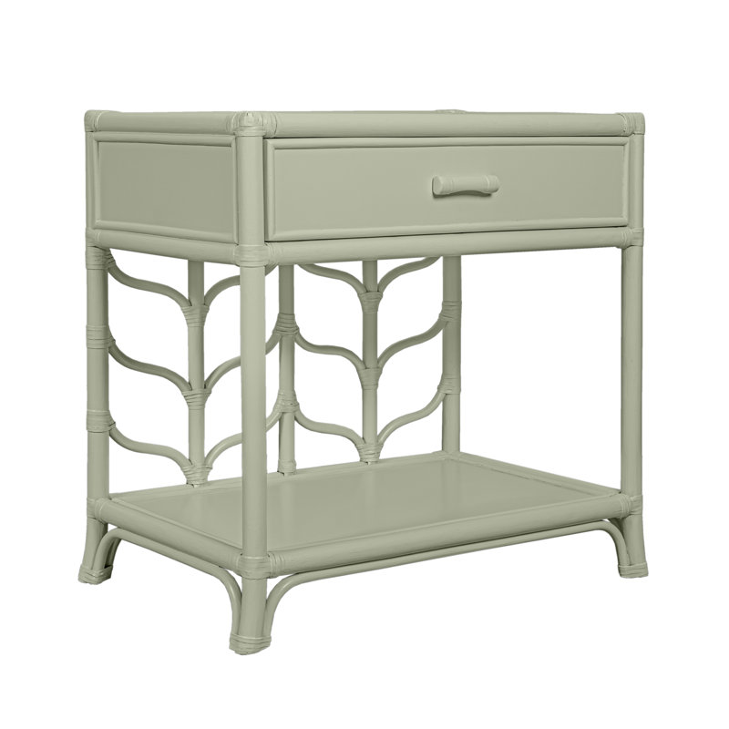 Ivy 1 - Drawer Nightstand, Celery Green