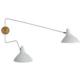 AERIN Charlton Large Double Wall Light