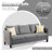Outdoor Wicker 7 Person Seating Group With Swivel Rocking Armchairs And Fire Pit Table-903579133