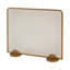 Pare-étincelles décoratifs en métal à panneau unique, autoportant, pour foyer à bois, 96,5 cm (L) x 81,3 cm (H)-1332586243