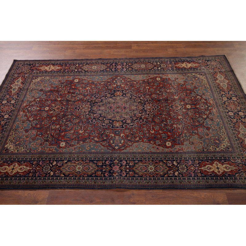 Tapis teinture végétale pré-1900 4 x 7