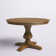 Lark Manor Ailla Round Solid Wood Base Dining Table & Reviews | Wayfair