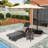Altura Outdoor Chaise Lounge with Table-88382507