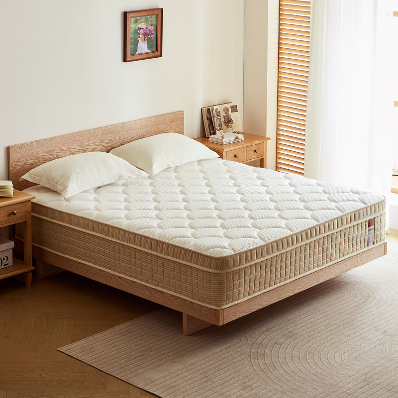 14 Inch Twin XL Size Euro Top Hybrid Mattress, Twin XL