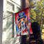 Drapeau patriotique de la maison américaine-112698593