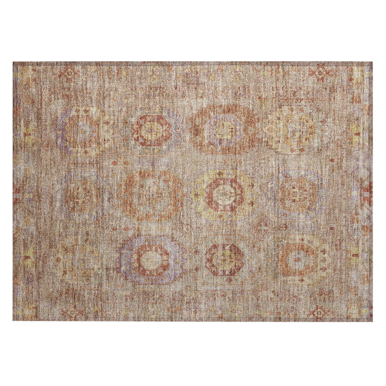 Machine Washable Indoor/Outdoor Kadyn ACN2227 Panel Rug