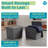 19 Gallon Latched Tote  6-Pack
