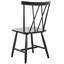 Chaise d'appoint en bois massif Jordyn-777476501