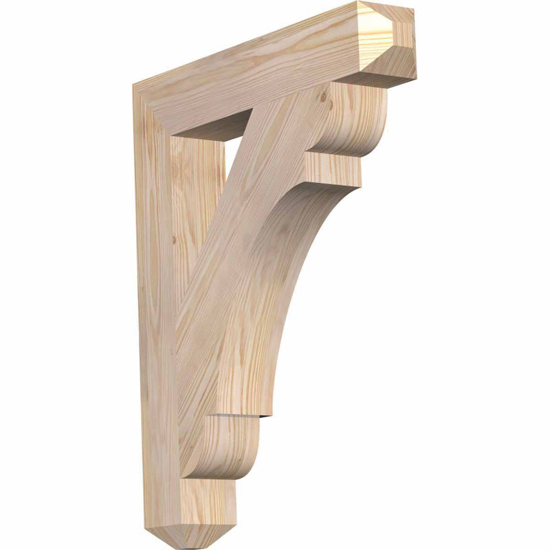 Support pour artisan olympique, H 26 po x l 3,5 po x P 22 po, Douglas (lisse)