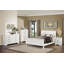 Commode blanche traditionnelle de style Louis Phillippe-1189545999