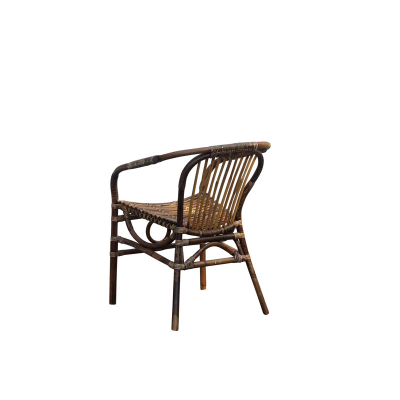 Padmini Patio Dining Side Chair with Cushion