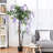 107Cm Artificial Flowering Tree in Pot for Home Decor Purple
