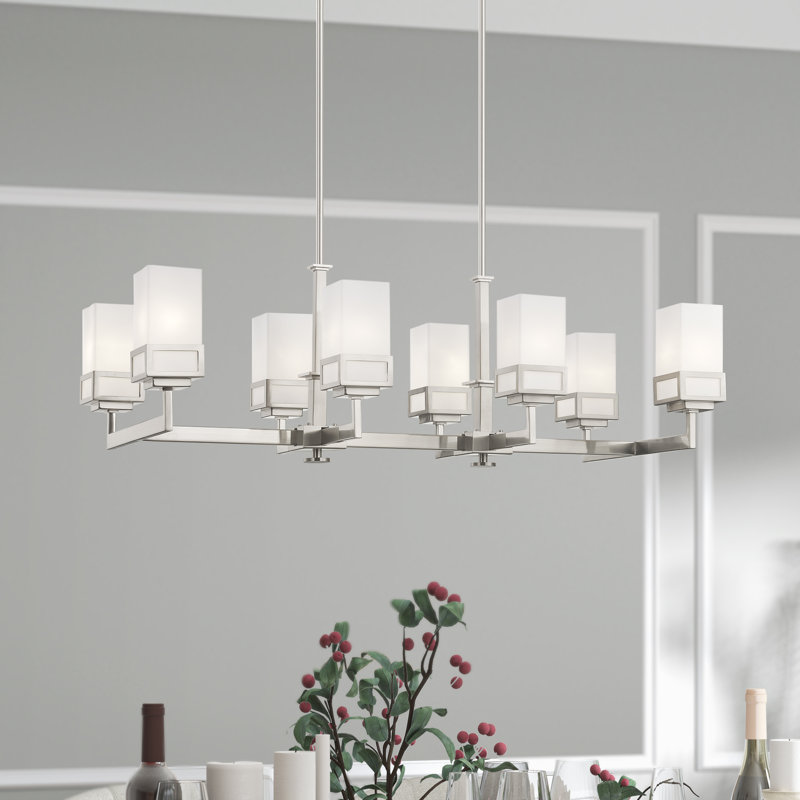 Nailwell 8 - Light Pendant, Brushed Nickel