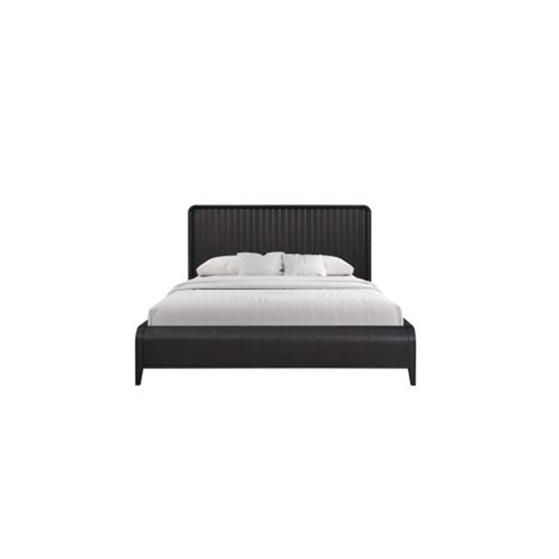 Luxurious Waterfall Panel Bed, Queen