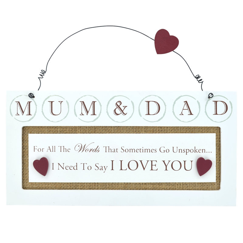 Words And Text Wall Decor on Wood