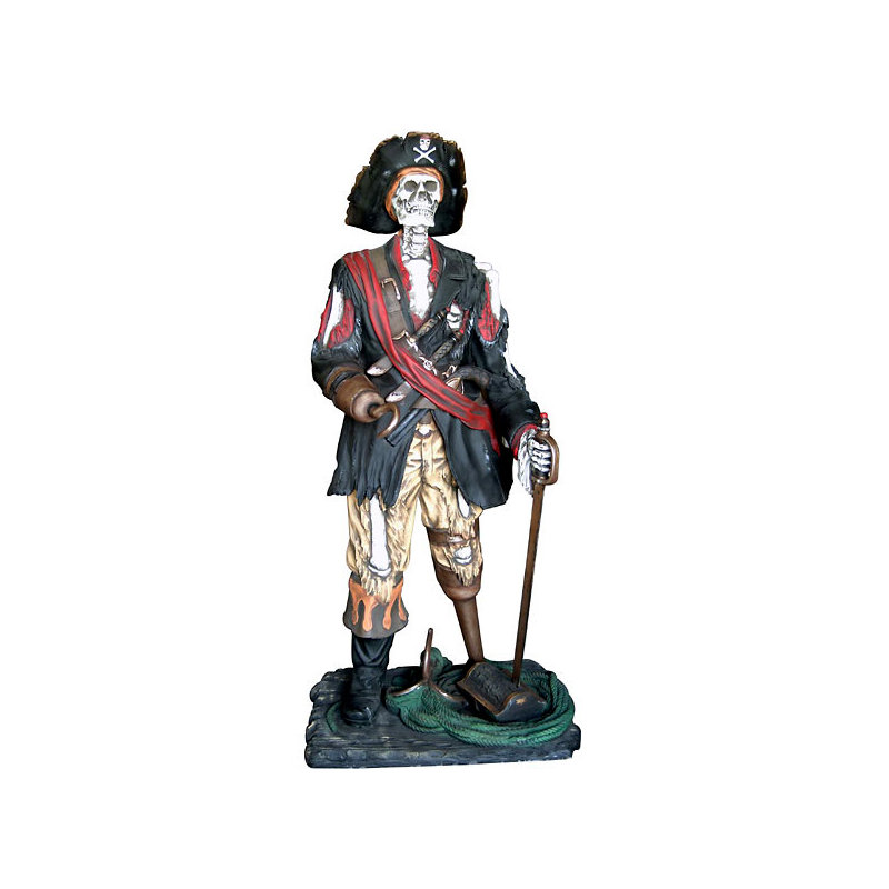 Figurine squelette pirate