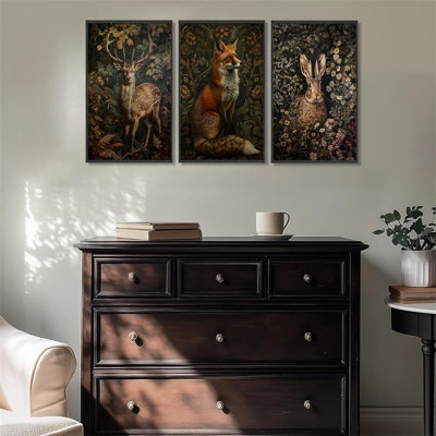 Ensemble de 3 animaux magiques Woodland