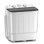 Machine à laver portative Erivess avec support de séchage et 10 cintres, mini machine à laver compacte de 18 lb, laveuse à cuve simple de 11 lb et essoreuse de 7 lb, laveuse pour appartement, dortoir, véhicule récréatif, noir