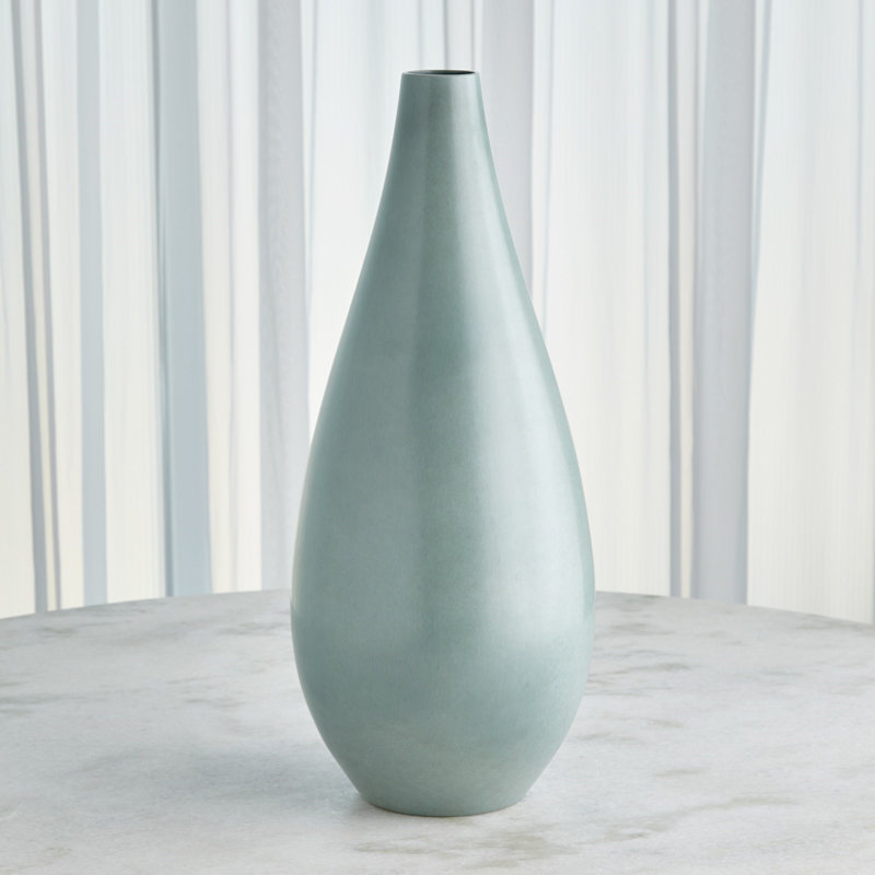 Handmade Ceramic Table Vase, 25.5" H x 11" W x 11" D