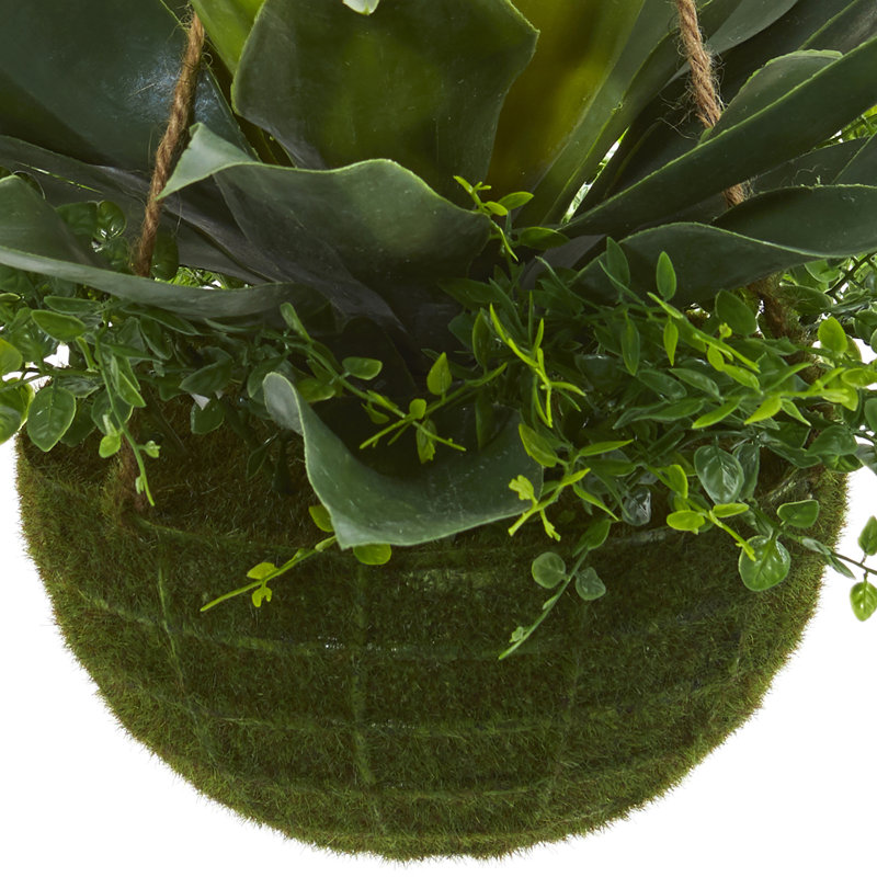 Plante de feuillage artificiel 13" en panier