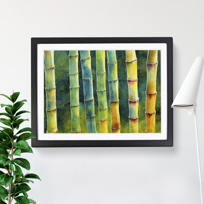 Watercolour Bamboo Forest Vol.4 1 Piece Single Picture Frame Painting