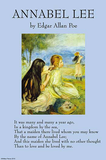 Annabel lee-publicité rétro, H 66 po x l 44 po x P 1,5 po