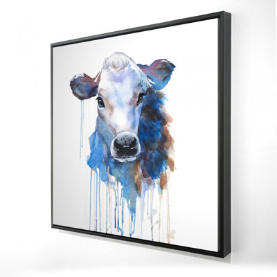 «Watercolor Jersey Cow»