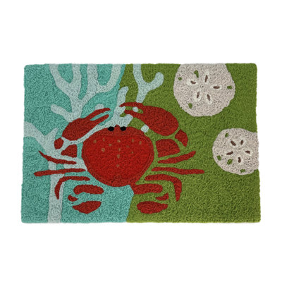  Crabe rouge et dollars de sable