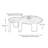 Mid-century high-end design coffee table