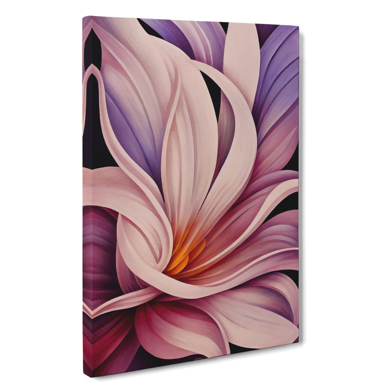 Abstract Flower No.2, 76cm H x 50cm W x 3cm D