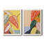 Plante tropicale I - ensemble de 2 peintures sur toile encadrées-465490503-465490523
