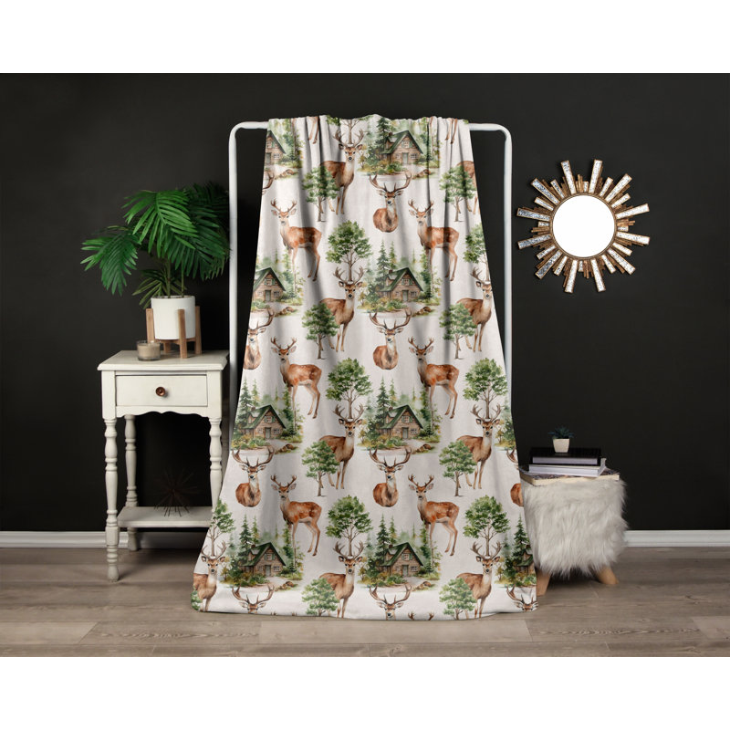 Throw Blanket, 51" W x 60" L