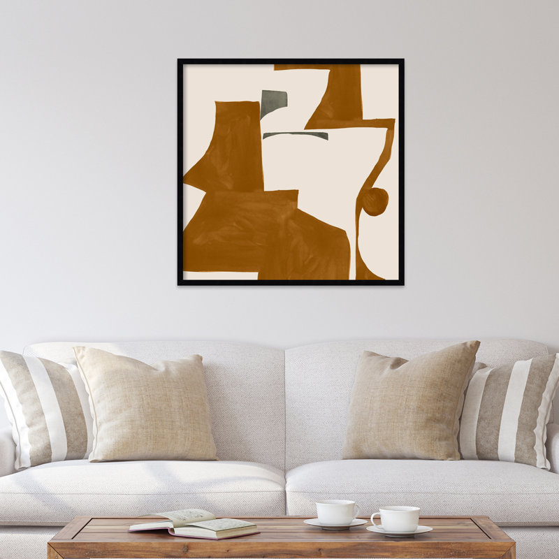 " Forecast I " by Sozi, Black, 33" H x 33" W x 1" D